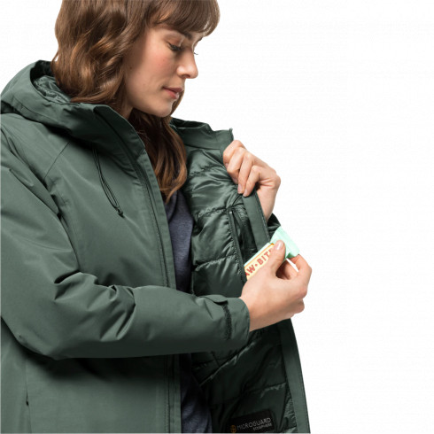 Фото Напівпальто жіноче Jack Wolfskin HEIDELSTEIN INS JKT W 1115681_4311 - зображення 5