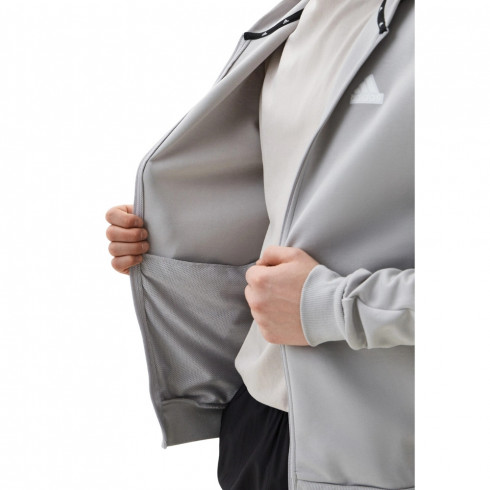 Фото Чоловіча толстовка Adidas FUTURE ICONS 3-STRIPES FULL ZIP IR9157 - зображення 4