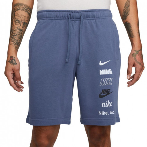 Фото Чоловічі шорти Nike M NK CLUB+ FT SHORT MLOGO FB8830-491 - зображення 1
