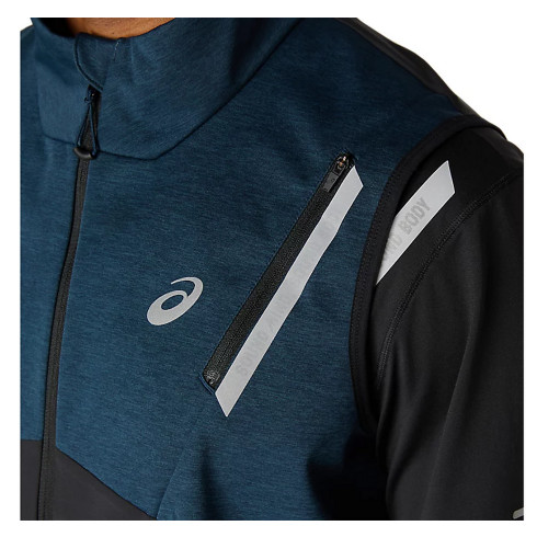 Чоловічий жилет ASICS LITE-SHOW VEST 2011C016-401 - зображення 3 Фото Чоловічий жилет ASICS LITE-SHOW VEST 2011C016-401 - зображення 3