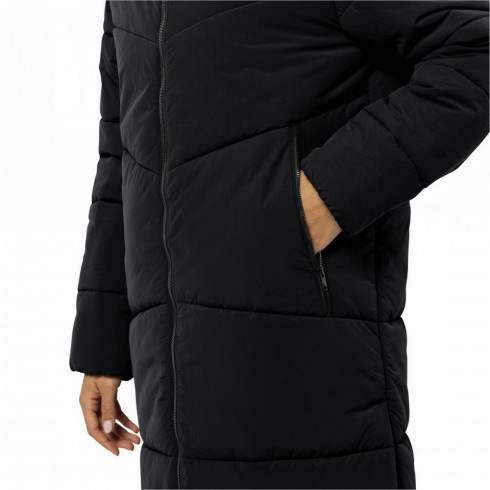 Фото Жіноче напівпальто Jack Wolfskin KAROLINGER LONG COAT W 1207481_6350 - зображення 5