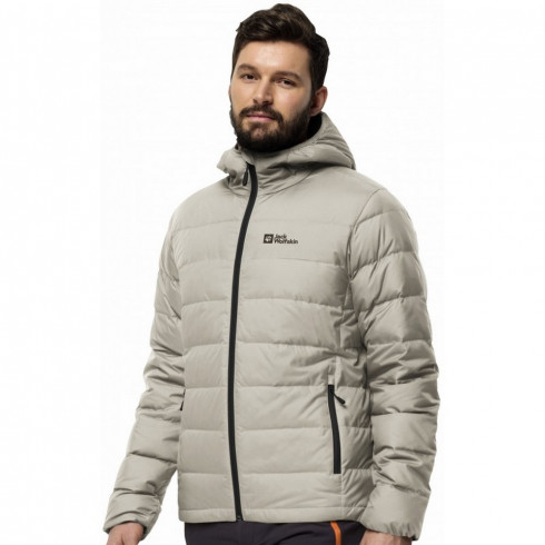 Фото Чоловіча куртка прошита пухова Jack Wolfskin ATHER DOWN HOODY M 1207671_A0029 - зображення 1