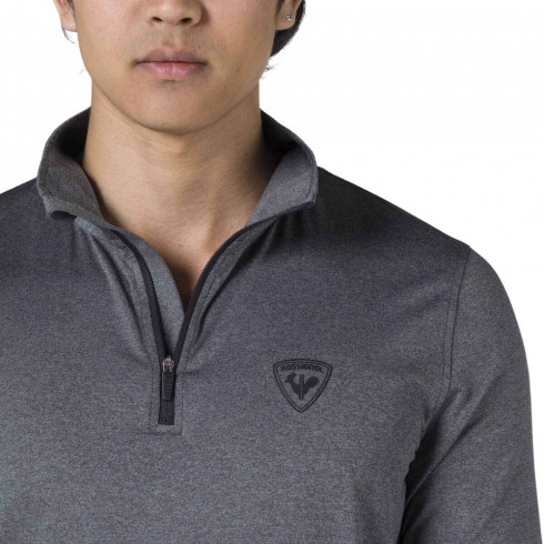 Фото Чоловічий лонгслів ROSSIGNOL SLUB 1/2 ZIP TEE RLMMY26-23N - зображення 2