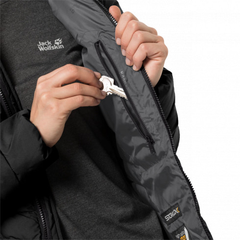 Фото Напівпальто жіноче пухове Jack Wolfskin SELENIUM COAT 1202081_6000 - зображення 5