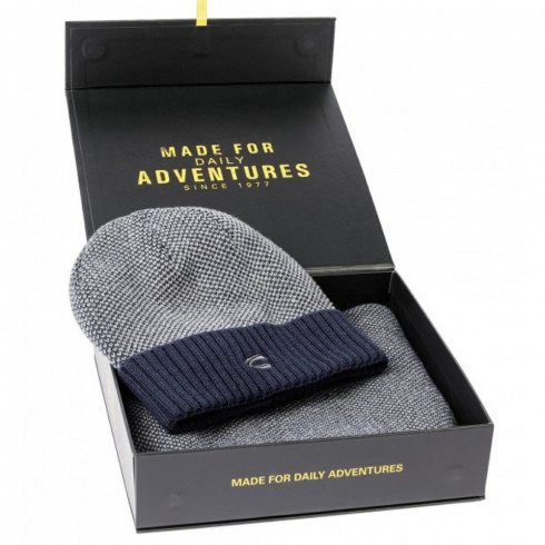 Фото Чоловічий комплект (шапка+шарф) Camel Active Gift Box 404020-2A02-47 - зображення 2
