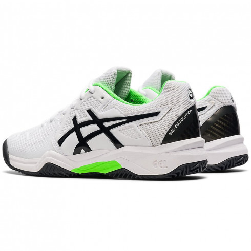Фото Дитячі кросівки для тенісу Asics GEL-RESOLUTION 8 CLAY GS 1044A019-105 - зображення 5