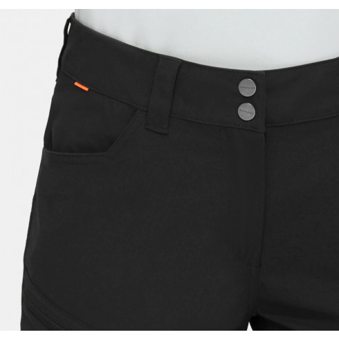 Жіночі штани для туризму Mammut Zinal Hybrid Pants Women 1022-01980-BLACK - зображення 4 Фото Жіночі штани для туризму Mammut Zinal Hybrid Pants Women 1022-01980-BLACK - зображення 4