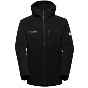 Чоловіча куртка для туризму Mammut Ultimate Comfort SO Hooded Jacket 1011-01910-BLAC