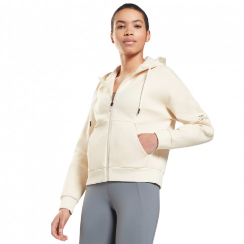 Фото Жіноча толстовка REEBOK DREAMBLEND COTTON FULL-ZIP GT3135 - зображення 3