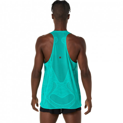 Чоловіча футболка ASICS METARUN SINGLET 2011D287-400 - зображення 3 Фото Чоловіча футболка ASICS METARUN SINGLET 2011D287-400 - зображення 3