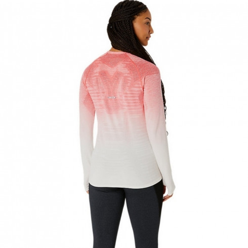 Фото Жіночий лонгслів Asics SEAMLESS LS TOP 2012C392-100 - зображення 3