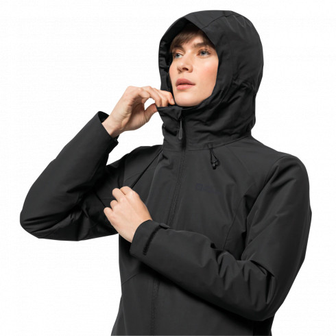 Фото Напівпальто жіноче Jack Wolfskin HEIDELSTEIN INS JKT W 1115681_6000 - зображення 3