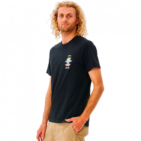 Фото Чоловіча спортивна футболка Rip Curl SEARCH ICON TEE CTESV9-90 - зображення 3