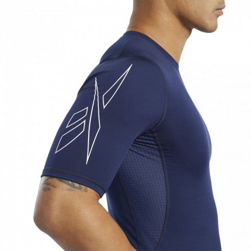 Фото Чоловіча компресійна футболка Reebok United by Fitness FQ4391 - зображення 4