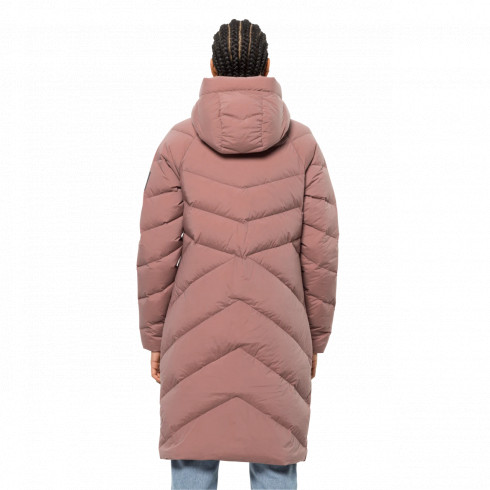 Фото Напівпальто жіноче пухове Jack Wolfskin MARIENPLATZ COAT W 1206971_3068 - зображення 2