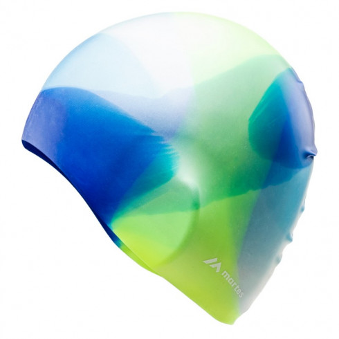 Фото Шапка для плавання MARTES MULTISILI-GREEN/BLUE - зображення 2