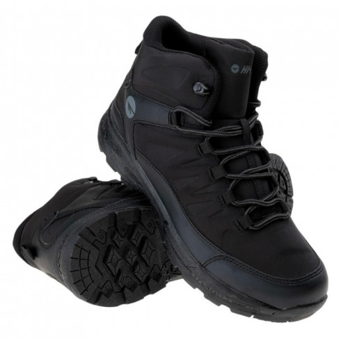 Фото Чоловічі трекінгові черевики Hi-Tec SELVEN MID-BLACK - зображення 4