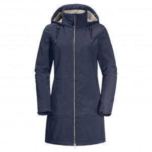 Напівпальто жіноче Jack Wolfskin WINDY VALLEY COAT W 1306711_1010