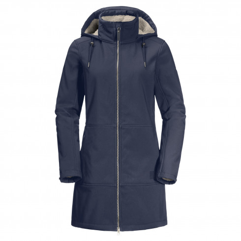 Фото Напівпальто жіноче Jack Wolfskin WINDY VALLEY COAT W 1306711_1010 - зображення 3
