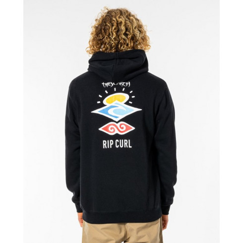 Фото Чоловіча спортивна кофта Rip Curl SEARCH ICON HOOD CFEGL9-90 - зображення 2