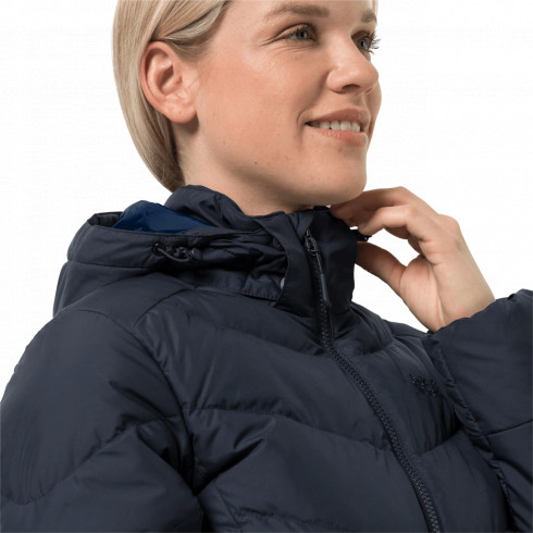Фото Напівпальто жіноче пухове Jack Wolfskin SELENIUM COAT 1202081_1010 - зображення 3