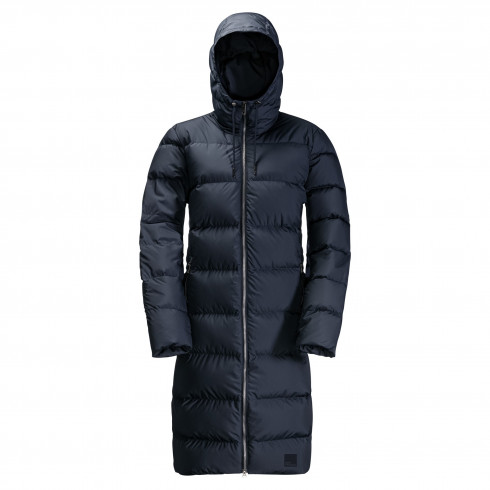 Фото Напівпальто жіноче пухове Jack Wolfskin FROZEN PALACE COAT W 1204132_1010 - зображення 6