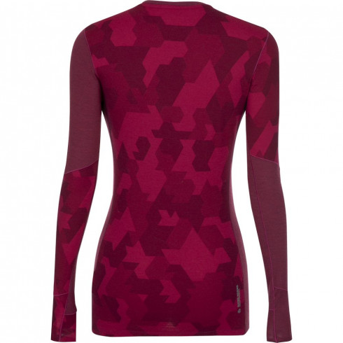 Фото Жіноча термофутболка Salewa CRISTALLO WARM AMR W L/S TEE 28206_1570 - зображення 4