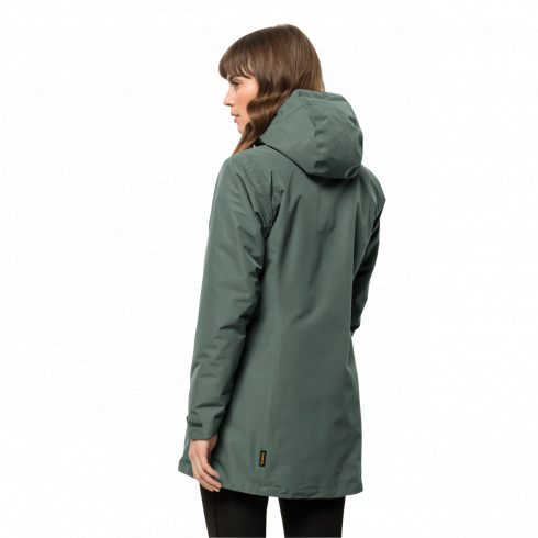 Фото Напівпальто жіноче Jack Wolfskin HEIDELSTEIN INS JKT W 1115681_4311 - зображення 2