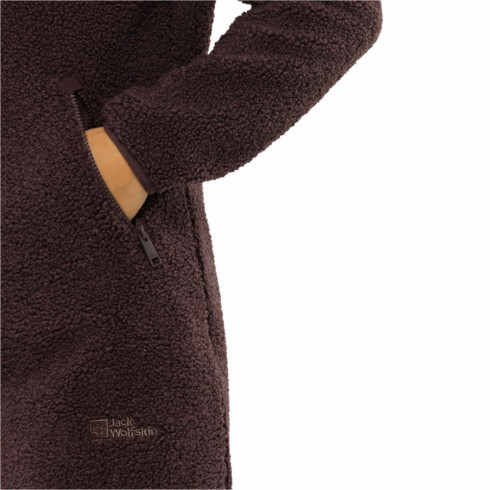 Фото Жіноча кофта-фліс Jack Wolfskin HIGH CURL COAT W 1708722_2700 - зображення 3