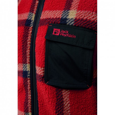 Чоловічий фліс Jack Wolfskin FELSLICHT CHECK JKT M A60058_J0126 - зображення 3 Фото Чоловічий фліс Jack Wolfskin FELSLICHT CHECK JKT M A60058_J0126 - зображення 3