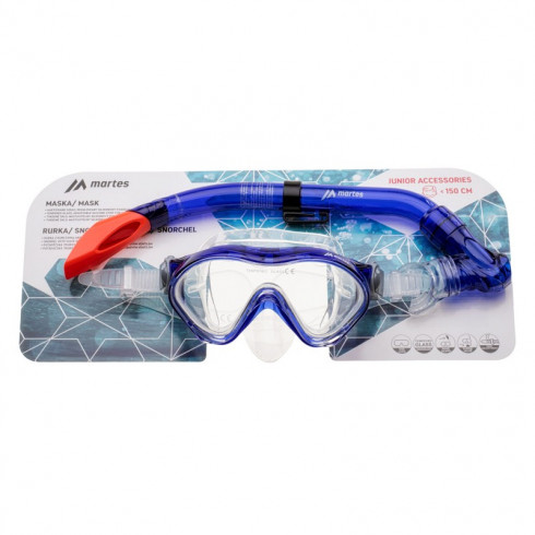 Фото Набір для плавання MARTES IZZYS JR SET-DARK BLUE - зображення 3