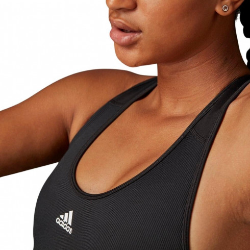 Фото Жіночий топ Adidas Believe This 3-Stripes Medium Support GL0570 - зображення 3
