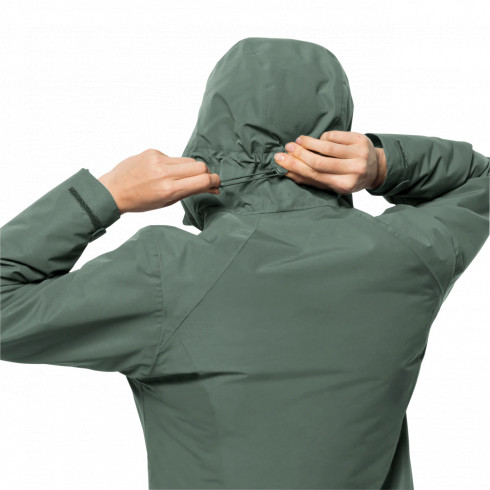 Фото Напівпальто жіноче Jack Wolfskin HEIDELSTEIN INS JKT W 1115681_4311 - зображення 4