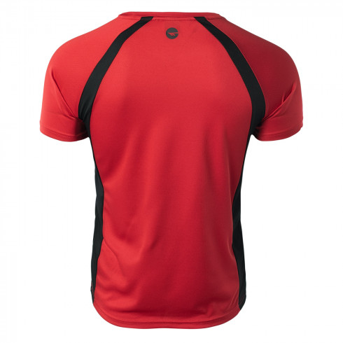 Фото Чоловіча спортивна футболка HI-TEC MAVEN-SALSA/BLACK - зображення 3