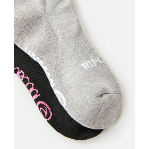 Фото Шкарпетки жіночі Rip Curl VAPORCOOL SPORT 1/4 CREW SOCK GSOCI1-3282 - зображення 4