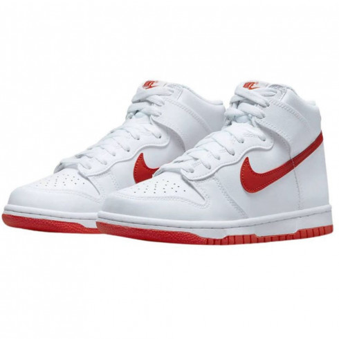 Фото Жіночі повсякденні кросівки NIKE Dunk High White DB2179-111 - зображення 4
