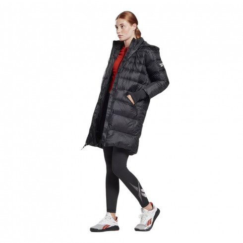 Фото Жіночий довгий пуховик Reebok OUTERWEAR CORE FU1687 - зображення 5
