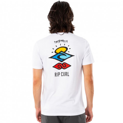 Фото Чоловіча спортивна футболка Rip Curl SEARCH ICON TEE CTESV9-1000 - зображення 3