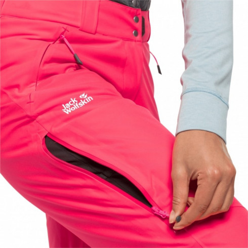 Фото Жіночі гірськолижні штани Jack Wolfskin SNOW SUMMIT PANTS W 1113491-2230 - зображення 4