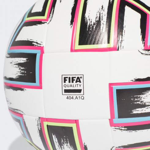 Фото М'яч футбольний Adidas Uniforia Euro 2020 League FH7339 - зображення 4
