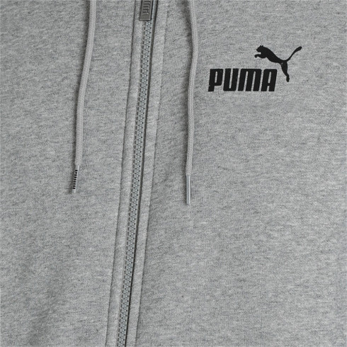 Фото Чоловіча толстовка Puma ESS Small Logo FZ Hoodie FL 58670203 - зображення 6