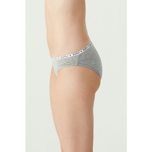 Труси жіночі набір 3 шт. U.S. POLO ASSN 66209 - зображення 5 Фото Труси жіночі набір 3 шт. U.S. POLO ASSN 66209 - зображення 5