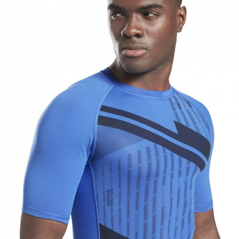 Фото Чоловіча футболка Reebok PRINTED COMPRESSION TOP GJ6378 - зображення 3