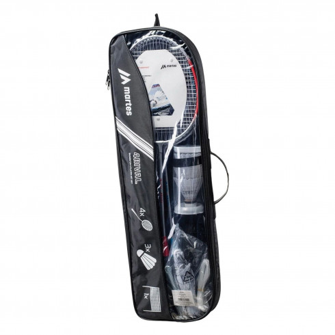 Фото Набір для бадминтону MARTES 4RIVAL-WHITE/RED/BLUE - зображення 2