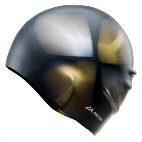 Фото Шапка для плавання MARTES MULTISILI-BLACK/GOLD - зображення 2