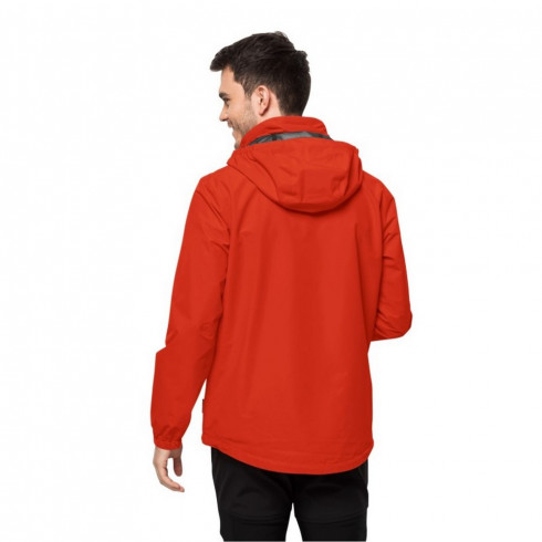 Фото Вітровка чоловіча Jack Wolfskin STORMY POINT 2L JKT M 1111142_2193 - зображення 2
