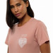 Фото Жіноча футболка Jack Wolfskin DISCOVER HEART T W 1809701_2919 - зображення 2