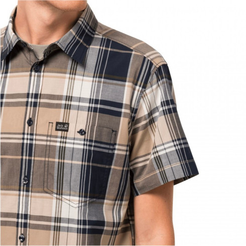 Фото Теніска Jack Wolfskin LITTLE LAKE SHIRT M 1403421_8129 - зображення 4