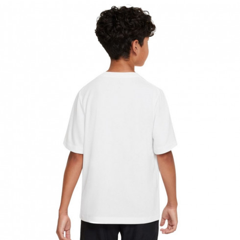 Фото Дитяча футболка Nike B NK DF MULTI+ SS TOP HBR DX5386-101 - зображення 4