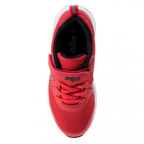 Фото Дитячі повсякденні кросівки BEJO CAMAL JR-RED/BLACK - зображення 3